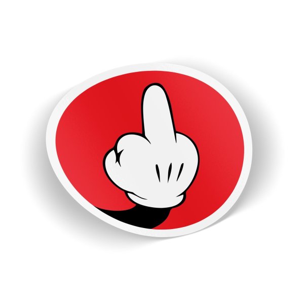 Стикер наклейка с факами