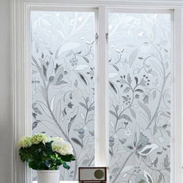 Плёнка на окна декоративная