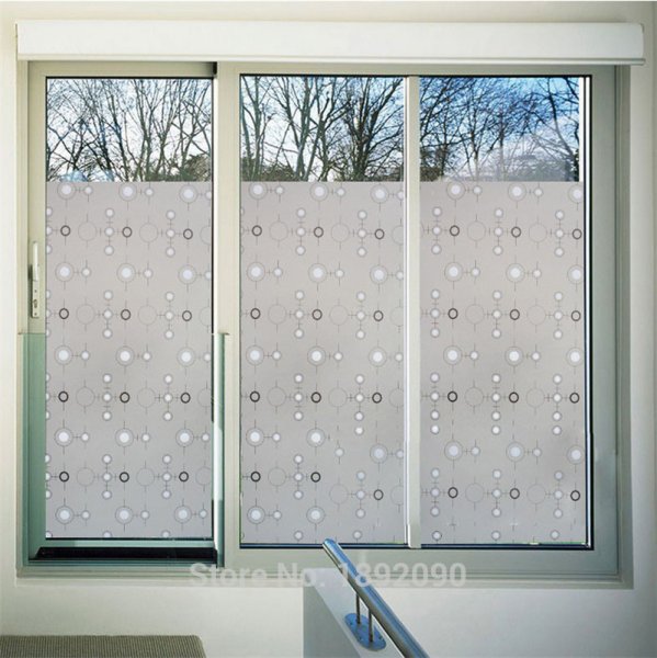Плёнка на окна декоративная