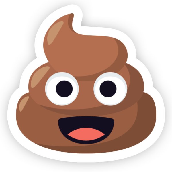 Смайл какашка