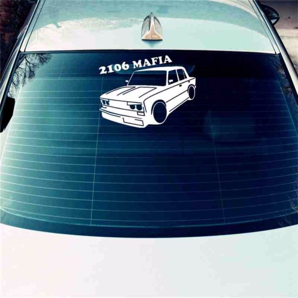 Lada 2106 наклейка