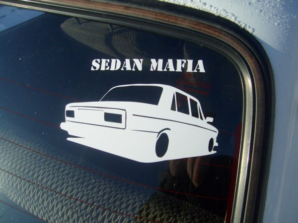 Наклейка седан мафия ВАЗ 2107