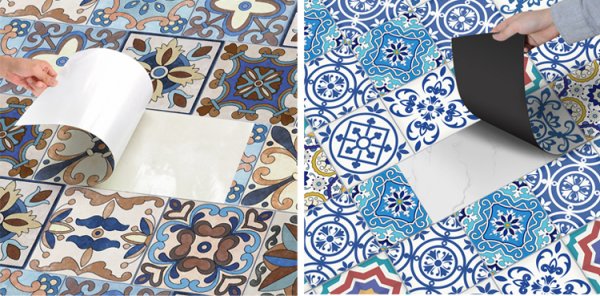 Плитка самоклейка на пол