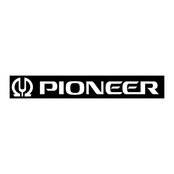 Pioneer надпись