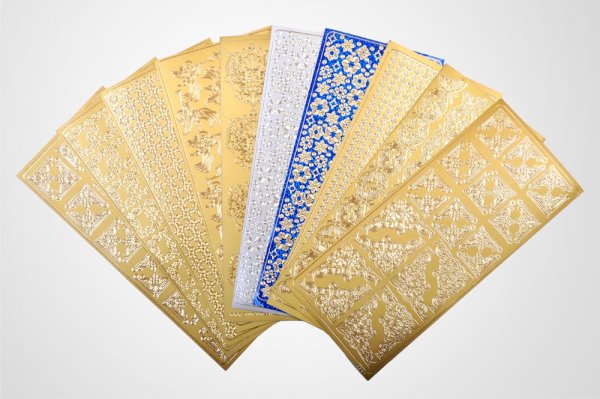 Контурные наклейки для скрапбукинга