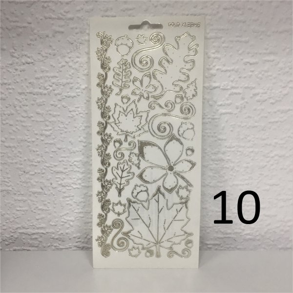 Контурные наклейки узоры