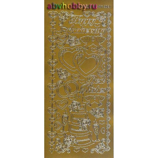 Контурные наклейки с новым годом