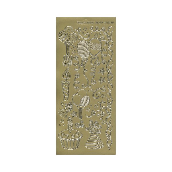 Контурные наклейки с орнаментом