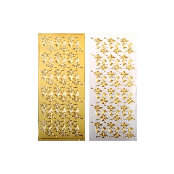 Контурные наклейки ажурные