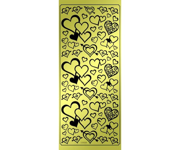 Контурные наклейки узоры