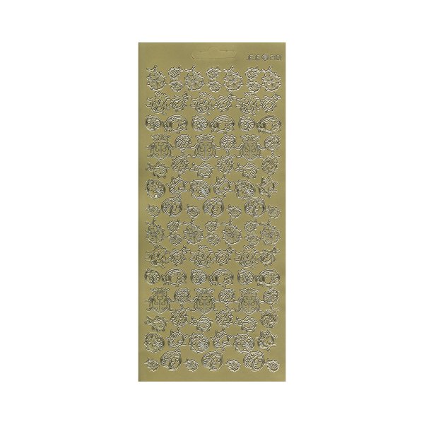 Контурные наклейки на деревянный Глобус