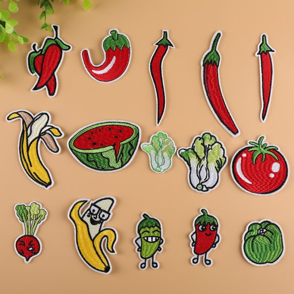 Стикеры фрукты и овощи