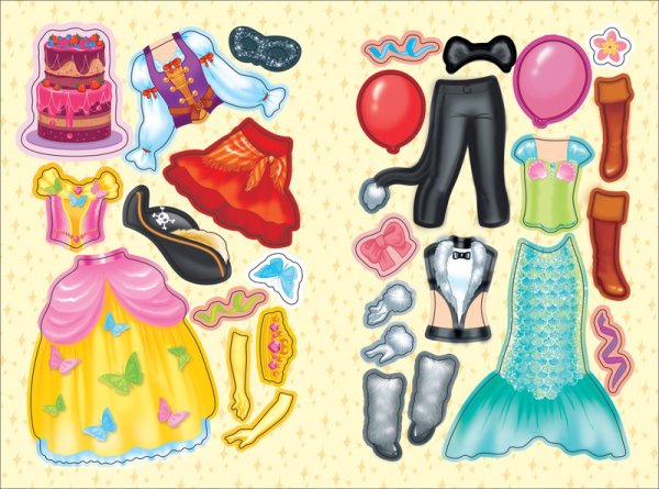 Одень мишку книжка