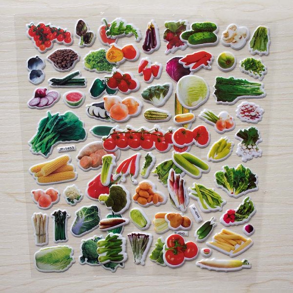 Наклейки "фрукты"