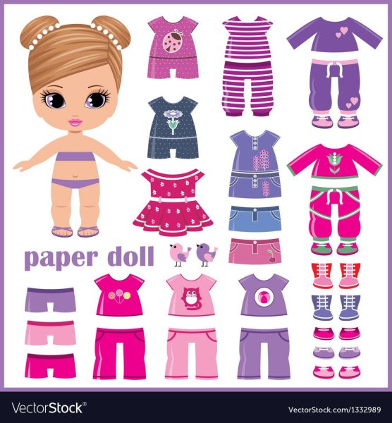 Одень котенка.