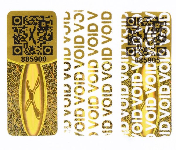 Warranty наклейка