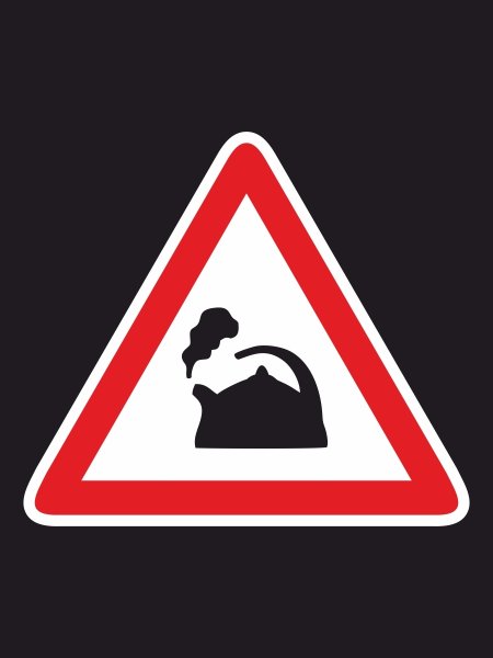 Знак чайник за рулем