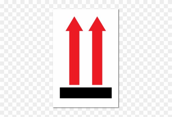 Наклейка на коробку не переворачивать