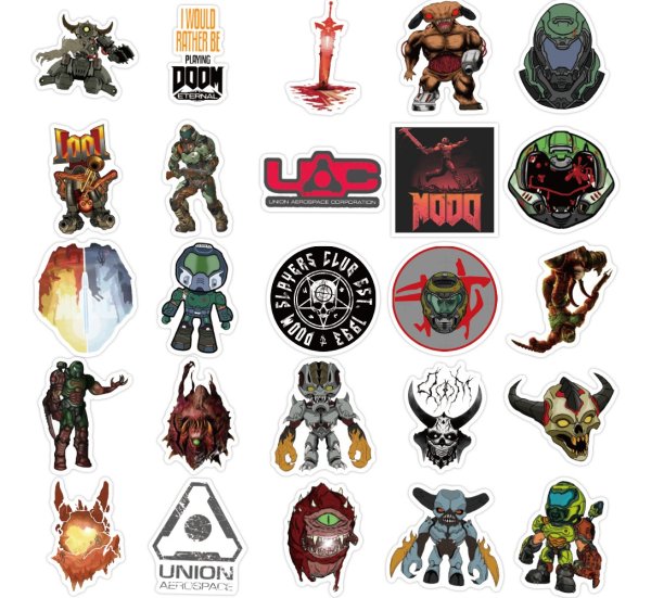 Стикеры Doom