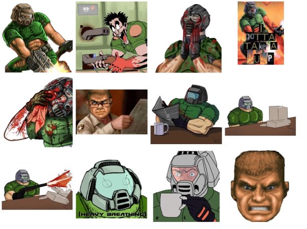 Стикеры Doom