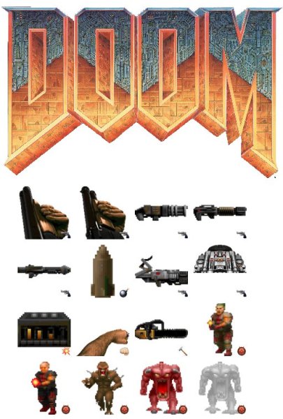 Стикеры Doom