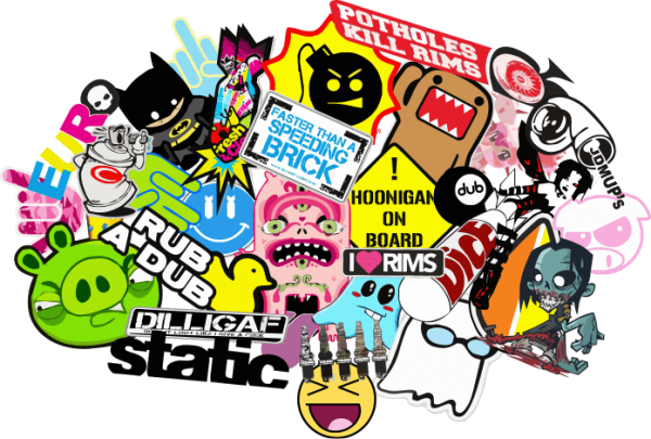 Кастомные наклейки