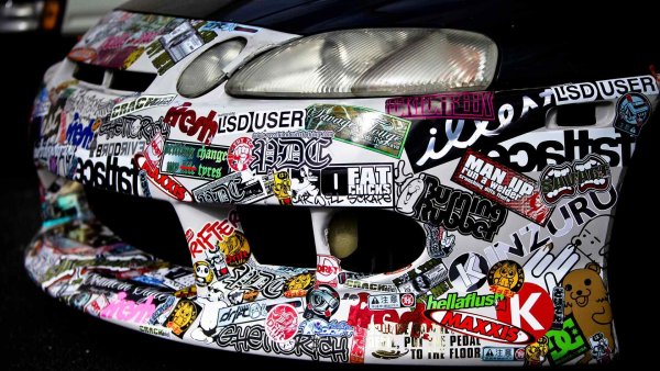 JDM наклейки стикербомбинг