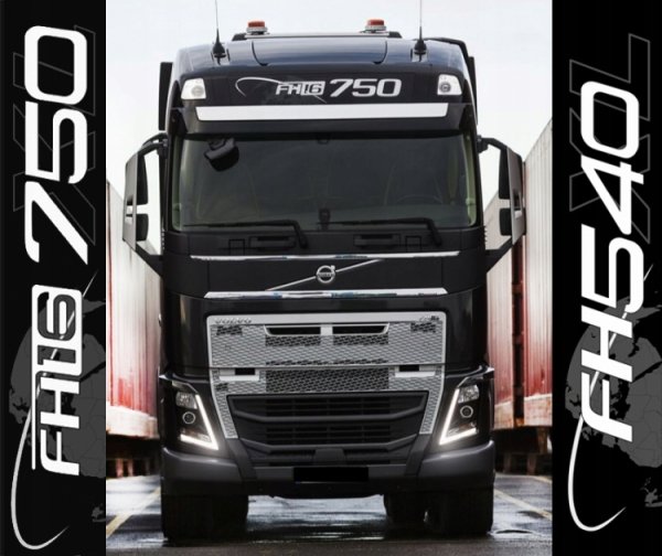 Наклейка на Volvo fh4 Globetrotter