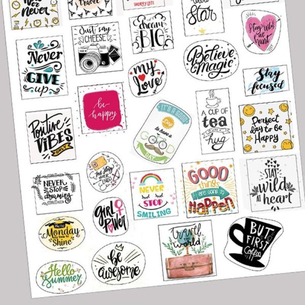 Наклейки мотивация