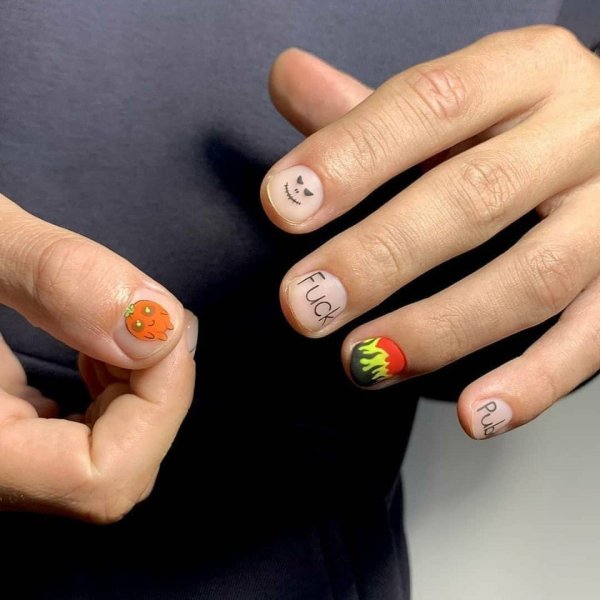 Маникюр для мальчиков