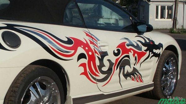 Гоночные винилы на авто