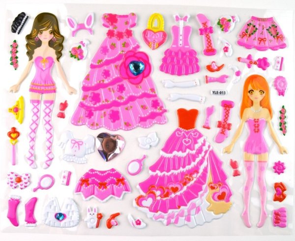 Бумажные куклы одевалки Барби