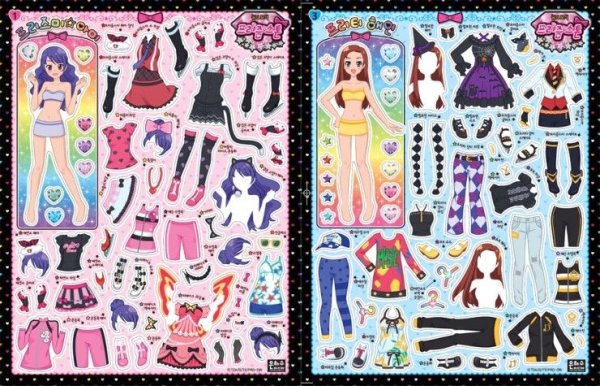 Бумажная кукла Звездочка Баттерфляй