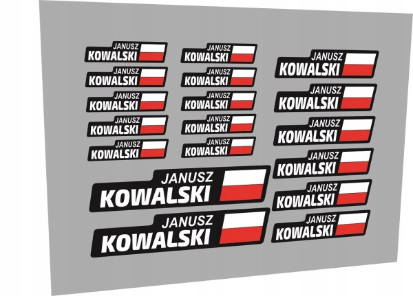 Наклейки с фамилией на велосипед