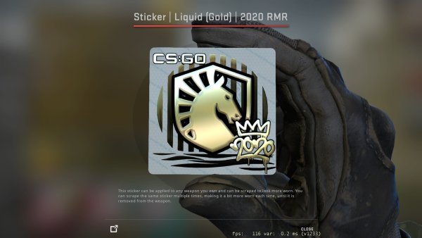 Наклейки Ликвид КС го