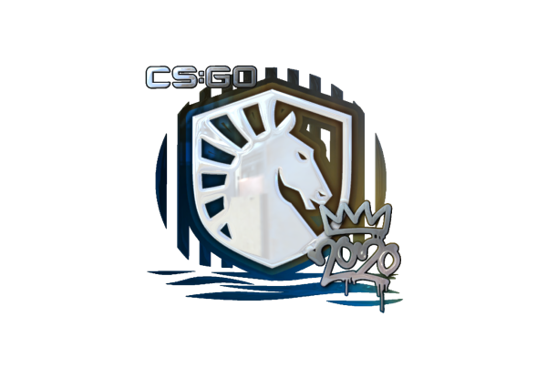 Наклейка: Team Liquid (металлическая)