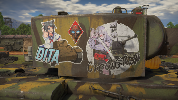 CREWGTW наклейка War Thunder