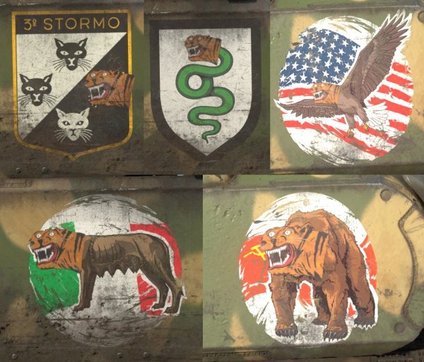 Dita наклейка вар Тандер