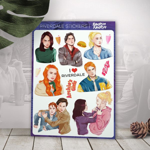 Закладки для книг Ривердейл