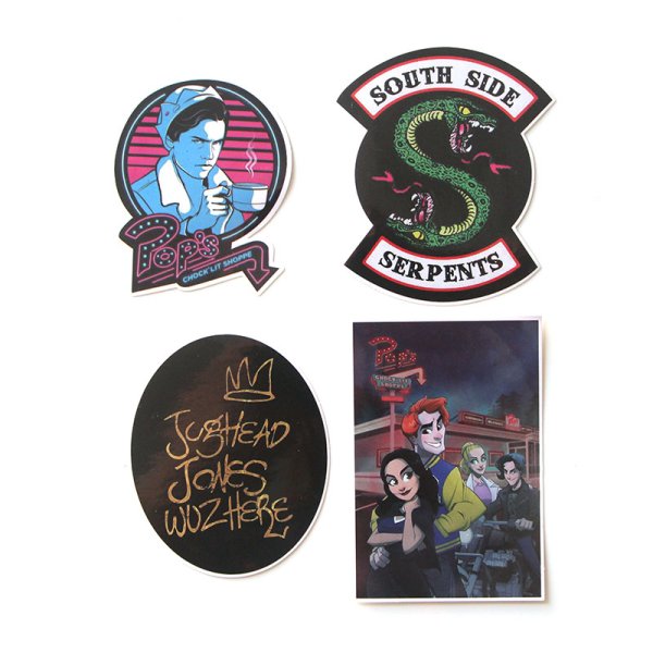 Наклейки Стикеры Ривердейл