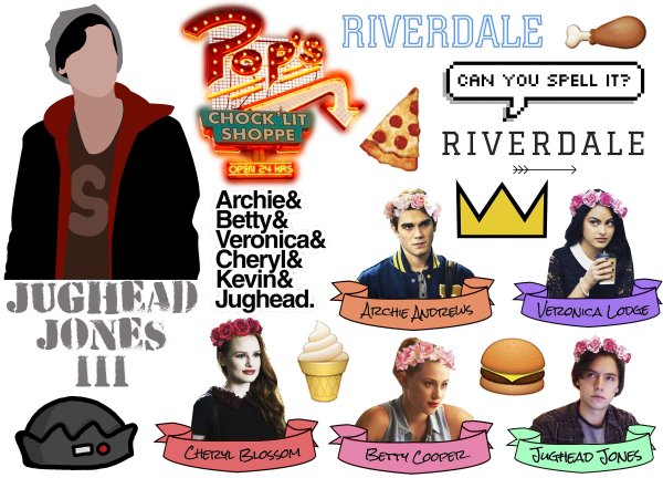Стикеры сериалы Ривердейл