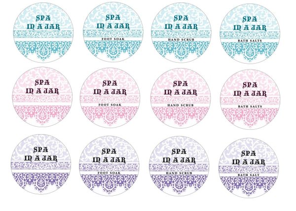 Жемчуг для ванны этикетка