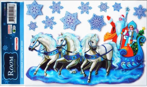 Наклейка на машину лошадь