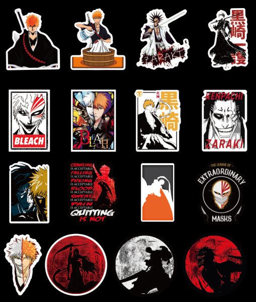 Наклейки аниме Блич