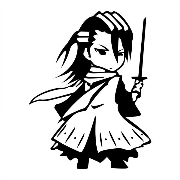 Японские наклейки аниме