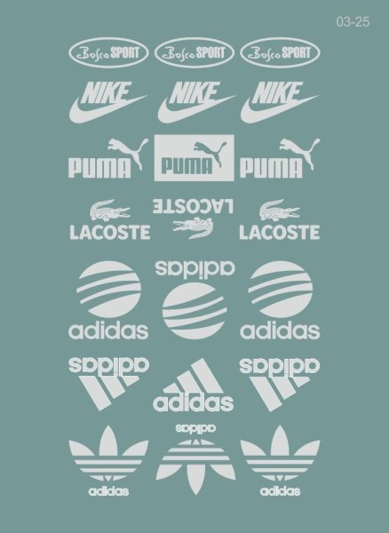 Термонаклейка на одежду бренд