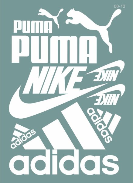 Найк адидас Пума рибок