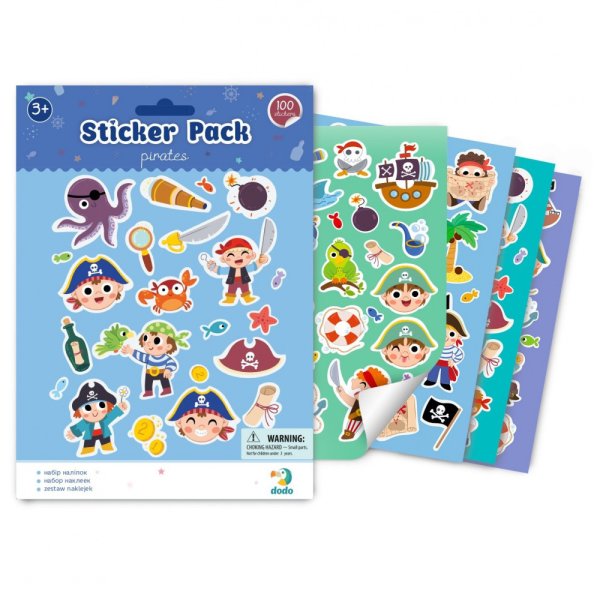 Dodo набор наклеек пираты