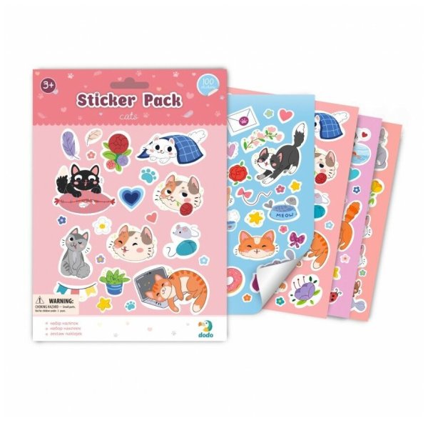 Dodo набор наклеек котики