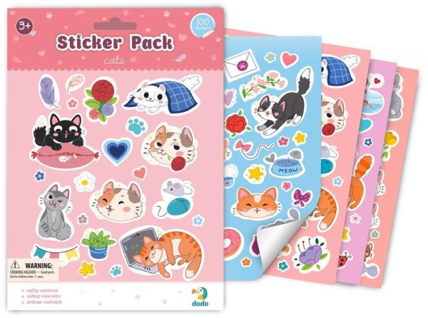 Dodo набор наклеек котики